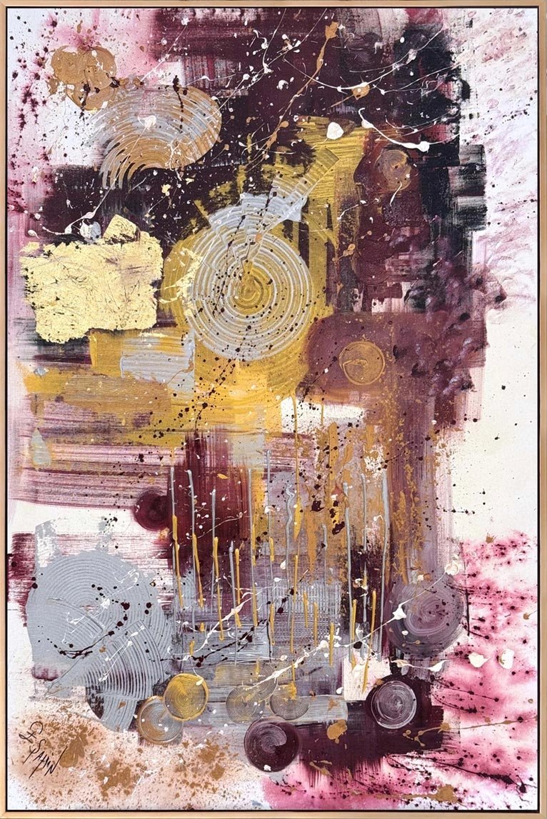 Sessiz Açılım Yağlı Boya Tablosu