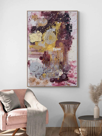 Sessiz Açılım Yağlı Boya Tablosu