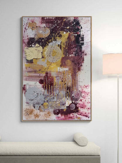 Sessiz Açılım Yağlı Boya Tablosu