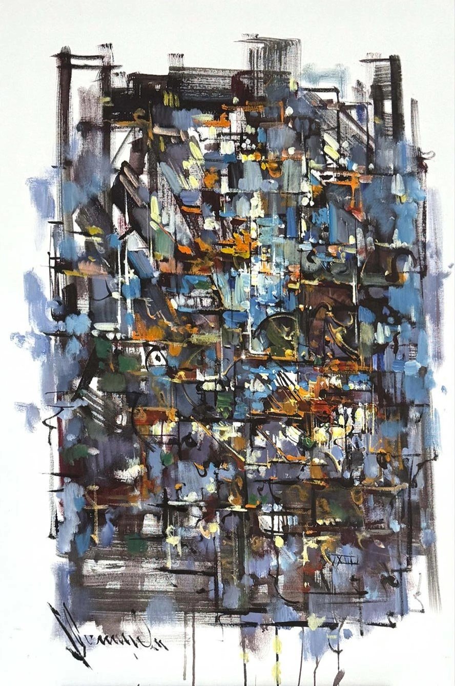 Sessiz Adımlar Yağlı Boya Tablosu