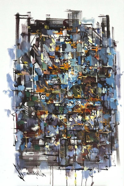 Sessiz Adımlar Yağlı Boya Tablosu