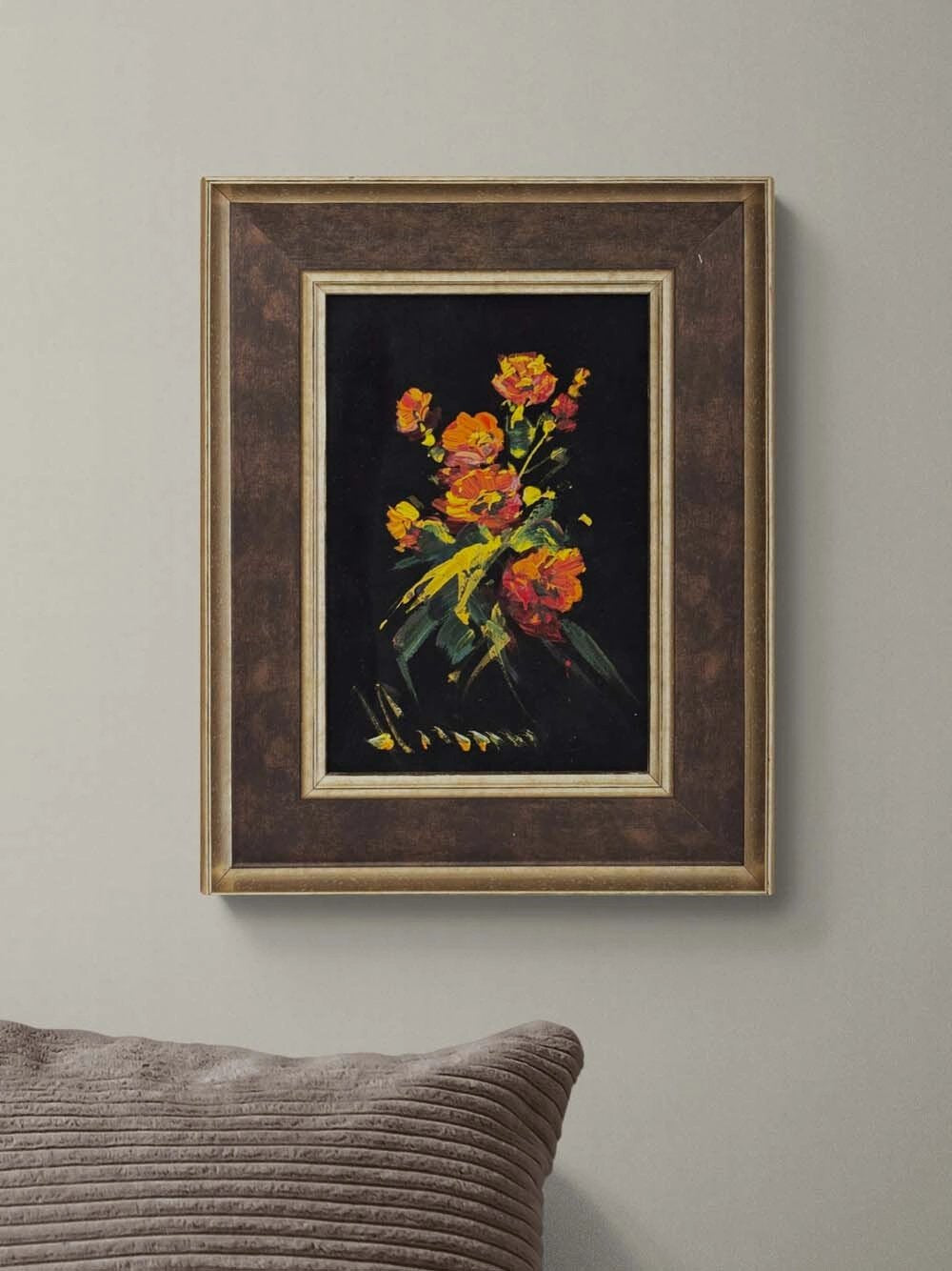 Sessiz Alevler Yağlı Boya Tablosu