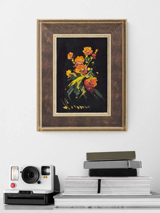 Sessiz Alevler Yağlı Boya Tablosu