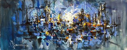 Sessiz Derinlik Yağlı Boya Tablosu