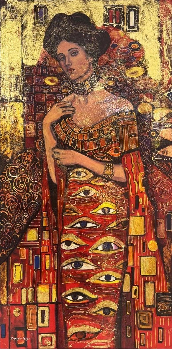 Sessiz Gözler Yağlı Boya Tablosu