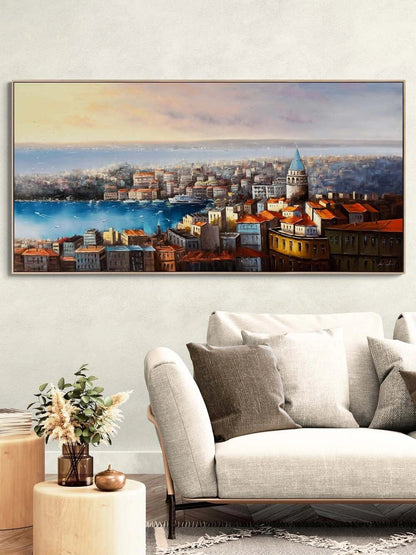 Sessiz Haliç Yağlı Boya Tablosu