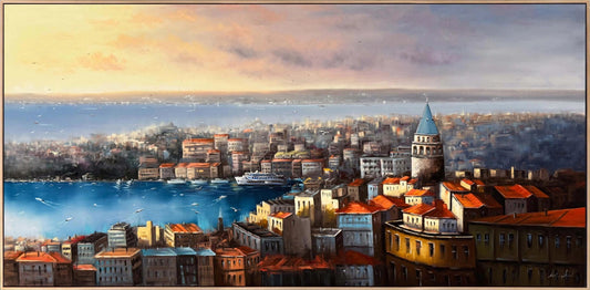 Sessiz Haliç Yağlı Boya Tablosu