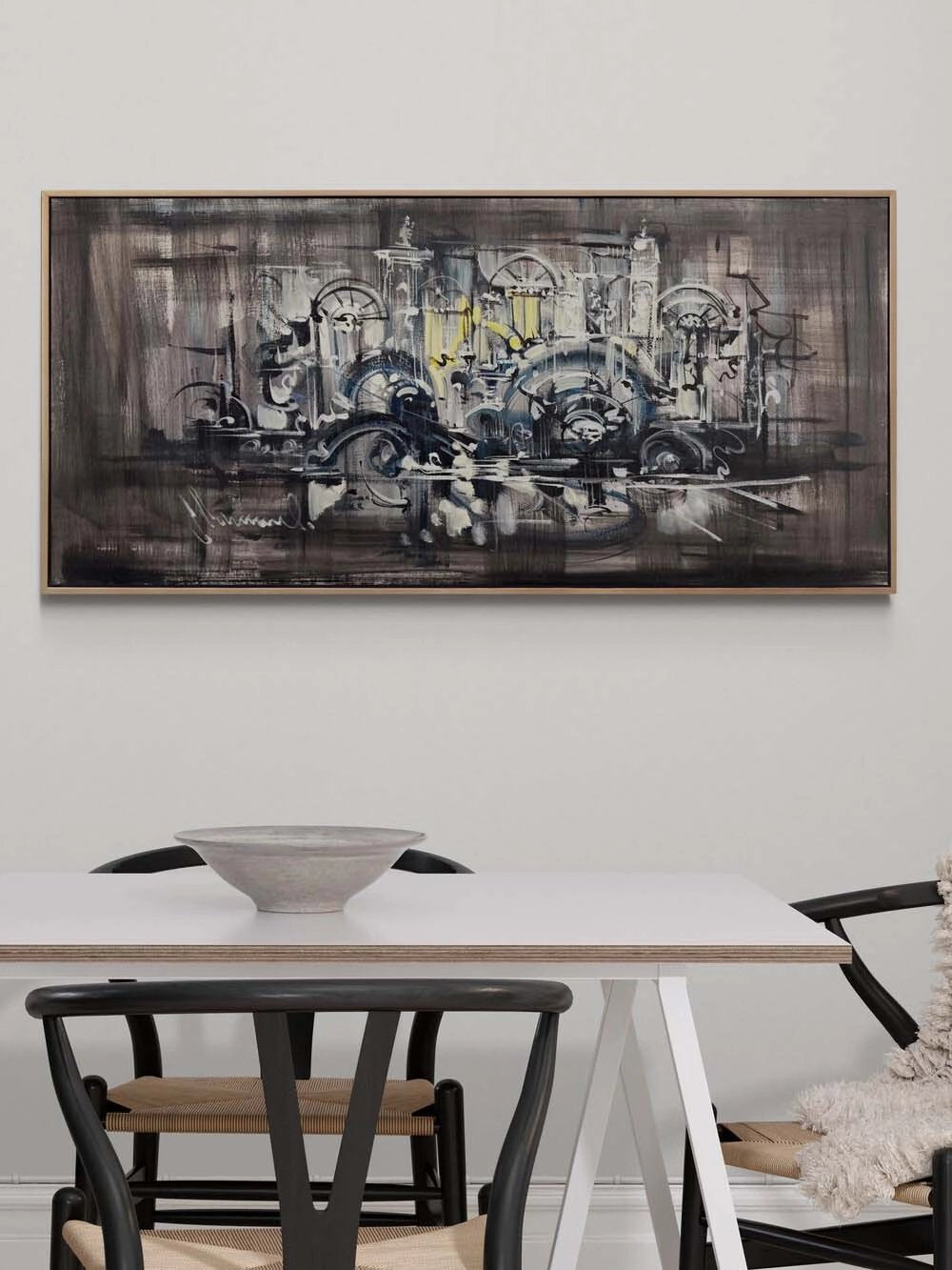 Sessiz Kemerler Yağlı Boya Tablosu