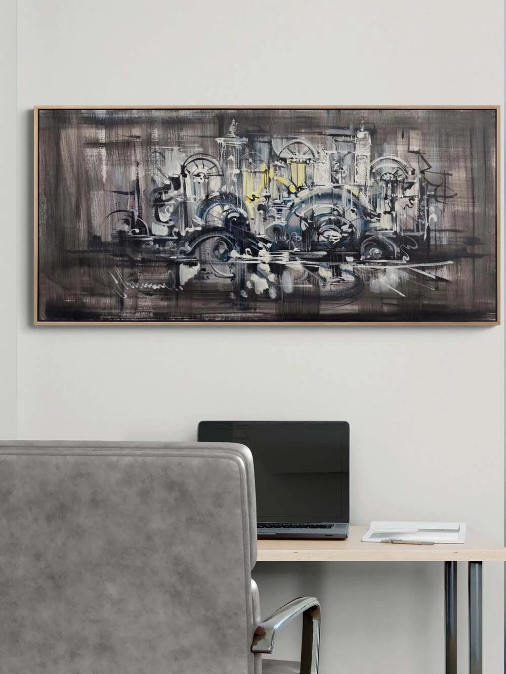 Sessiz Kemerler Yağlı Boya Tablosu