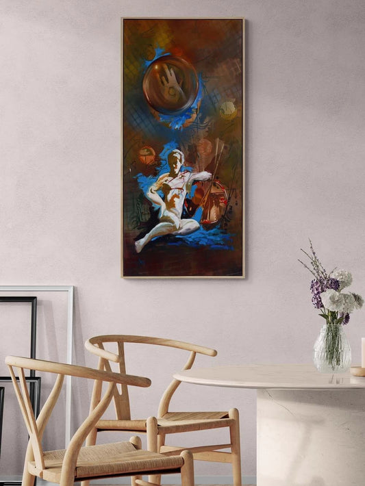 Sessiz Konser Yağlı Boya Tablosu