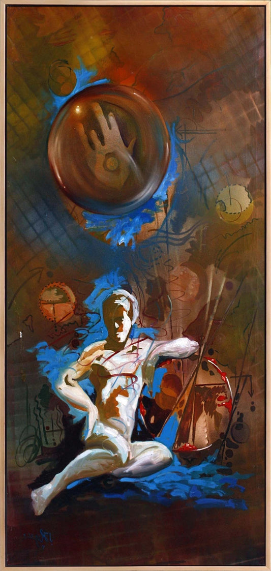 Sessiz Konser Yağlı Boya Tablosu