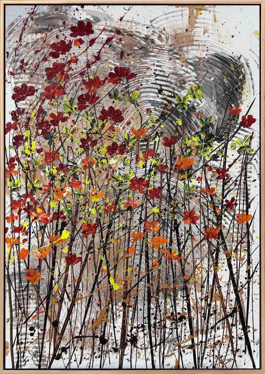 Sessiz Notalar Yağlı Boya Tablosu