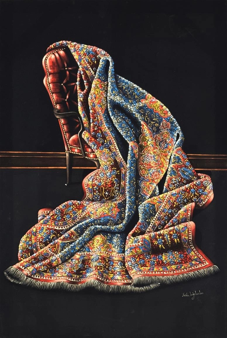 Sessizliğin Üzerine Serilen Yağlı Boya Tablosu