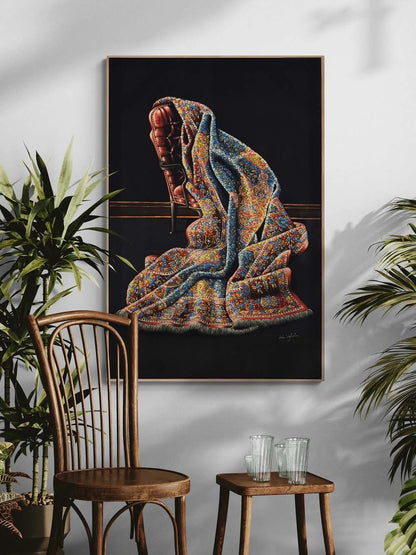 Sessizliğin Üzerine Serilen Yağlı Boya Tablosu