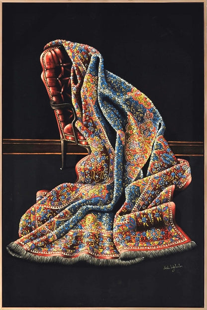 Sessizliğin Üzerine Serilen Yağlı Boya Tablosu