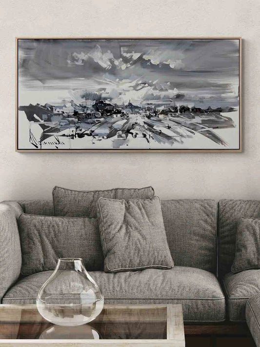 Sisli Şehir Yağlı Boya Tablosu