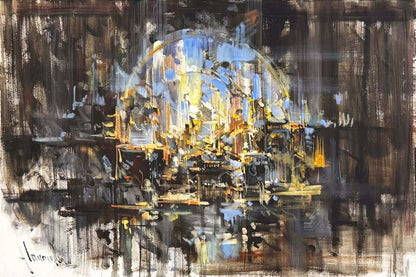 Sisli Zaman Yağlı Boya Tablosu