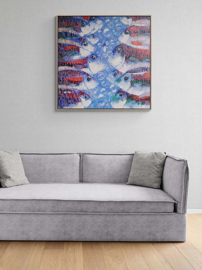 Siz Kardeşsiniz Yağlı Boya Tablosu