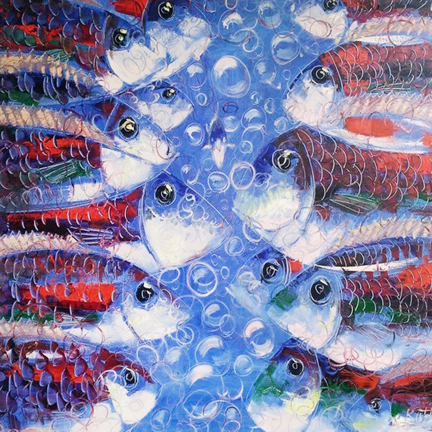 Siz Kardeşsiniz Yağlı Boya Tablosu