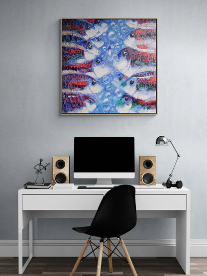 Siz Kardeşsiniz Yağlı Boya Tablosu