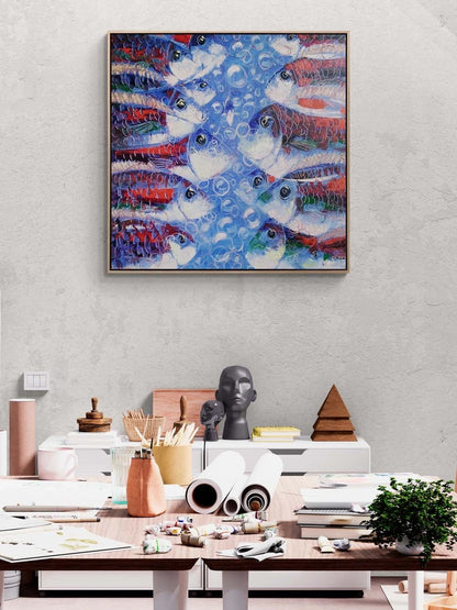 Siz Kardeşsiniz Yağlı Boya Tablosu