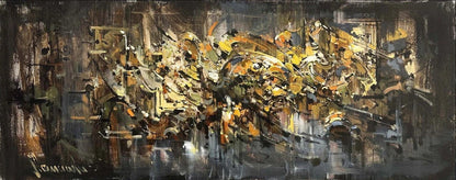 Sonsuz Bir Buluşma Yağlı Boya Tablosu