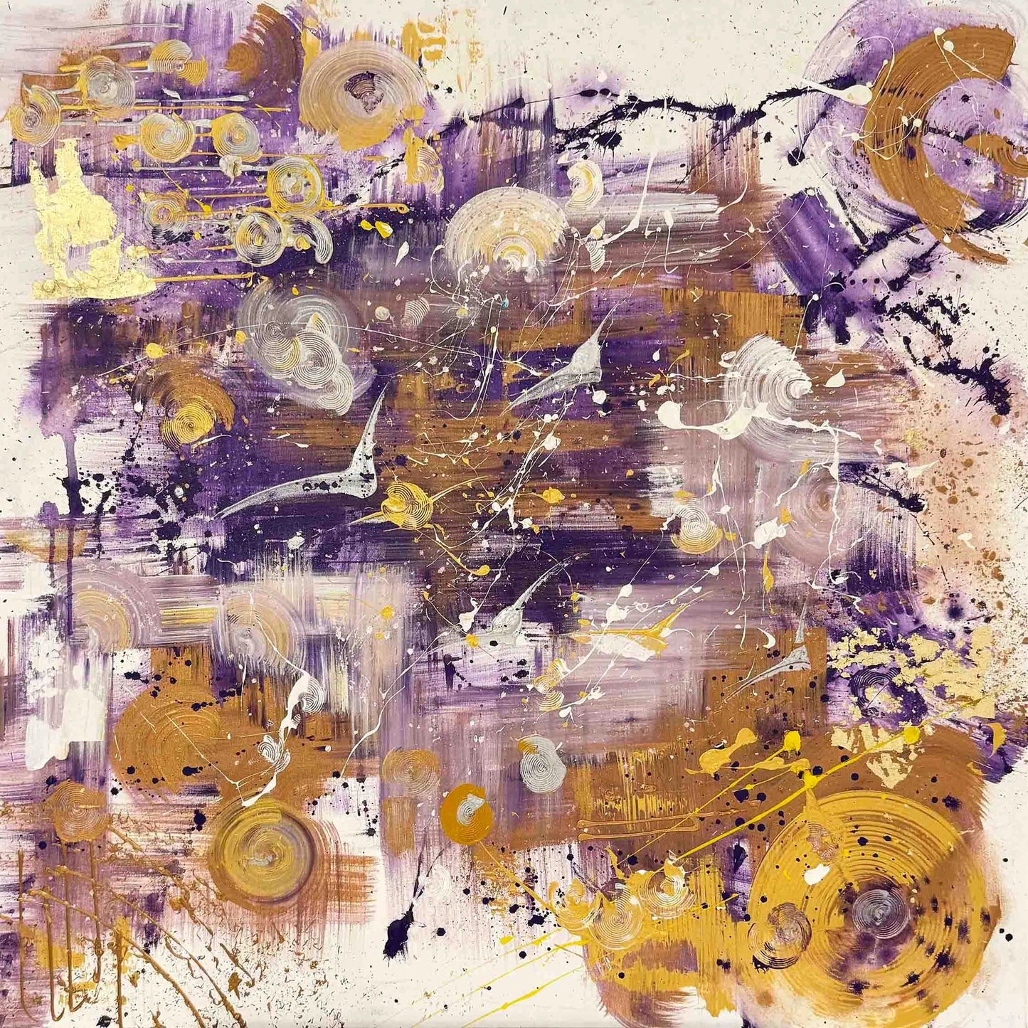 Sonsuzluğa Açılan An Yağlı Boya Tablosu