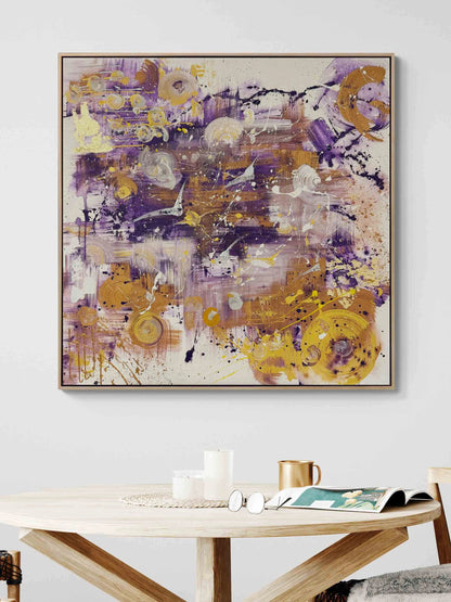 Sonsuzluğa Açılan An Yağlı Boya Tablosu