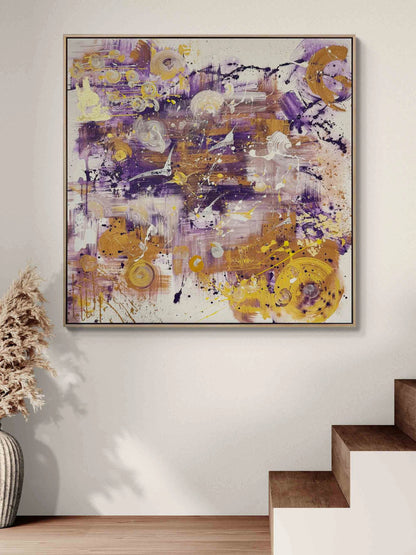 Sonsuzluğa Açılan An Yağlı Boya Tablosu