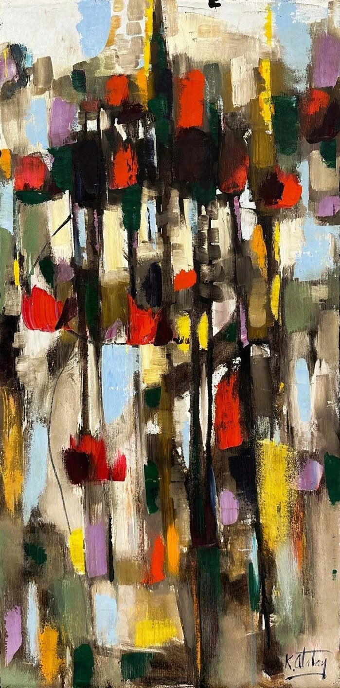 Sonsuzluğun Renkleri Yağlı Boya Tablosu