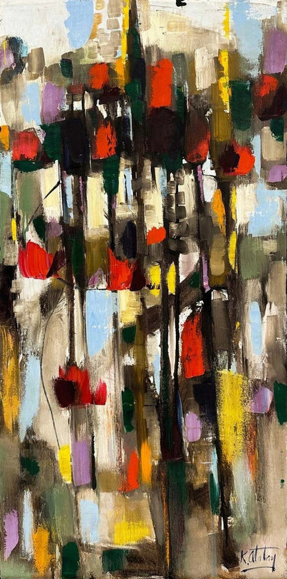 Sonsuzluğun Renkleri Yağlı Boya Tablosu