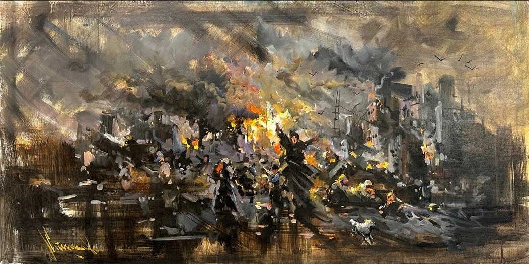 Soykırım Yağlı Boya Tablosu