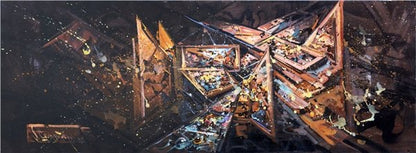 Zamanın İzleri Yağlı Boya Tablosu