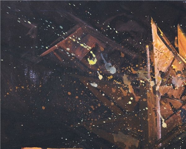 Zamanın İzleri Yağlı Boya Tablosu