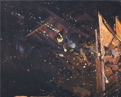 Zamanın İzleri Yağlı Boya Tablosu