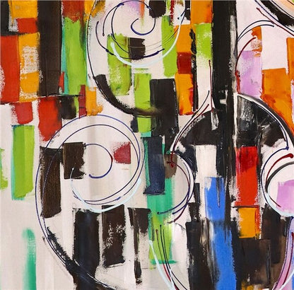 Gizemli Bakış Yağlı Boya Tablosu