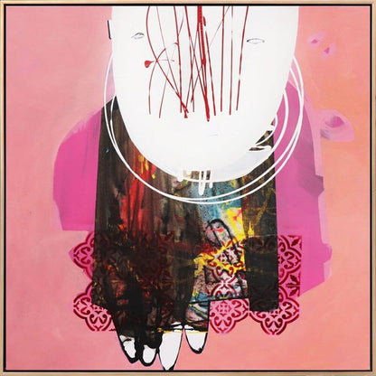 Soyut Keşif Yağlı Boya Tablosu