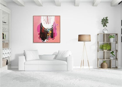 Soyut Keşif Yağlı Boya Tablosu