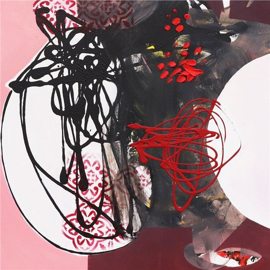 Formların İzler Yağlı Boya Tablosu