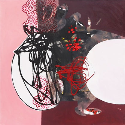 Formların İzler Yağlı Boya Tablosu