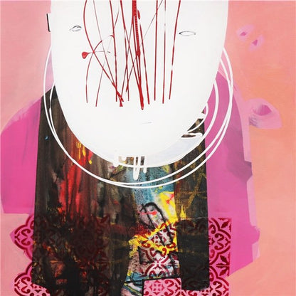 Soyut Keşif Yağlı Boya Tablosu