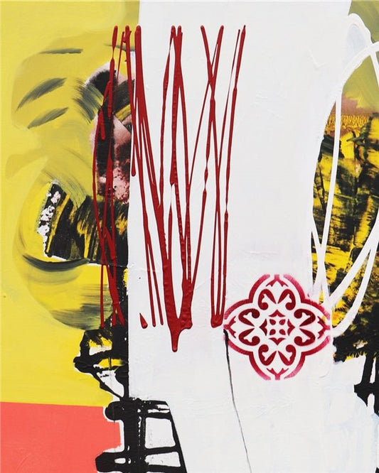 Soyut Anlam Yağlı Boya Tablosu