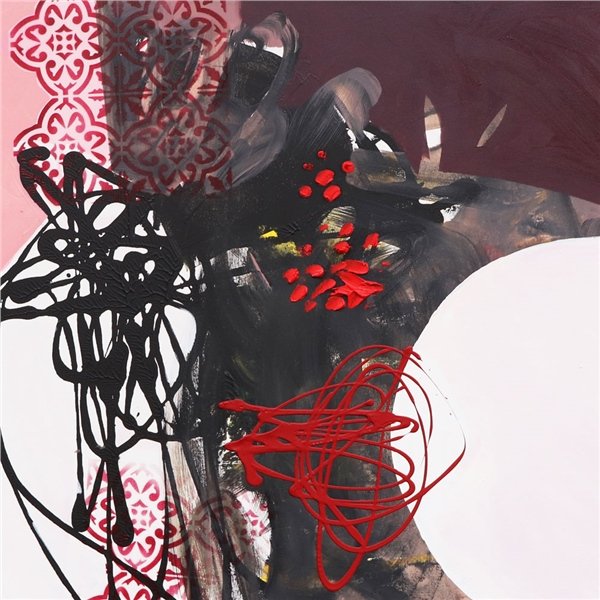 Formların İzler Yağlı Boya Tablosu