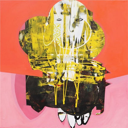 Soyut Perspektifler Yağlı Boya Tablosu