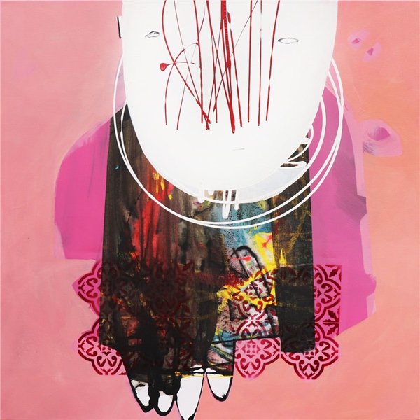 Soyut Keşif Yağlı Boya Tablosu