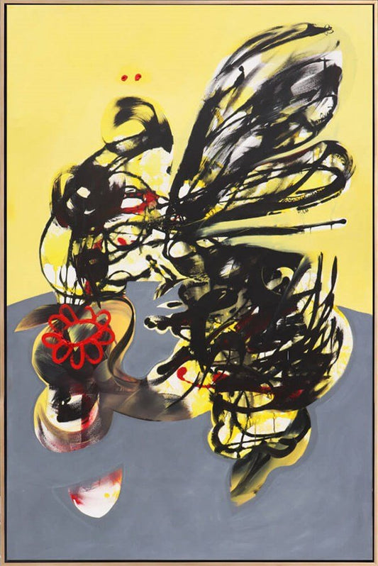 Arıların İzleri Yağlı Boya Tablosu