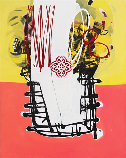 Soyut Anlam Yağlı Boya Tablosu