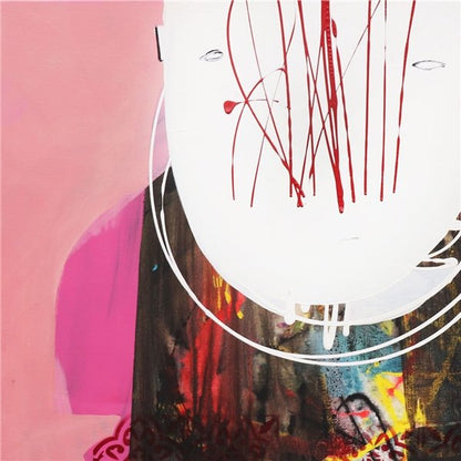 Soyut Keşif Yağlı Boya Tablosu