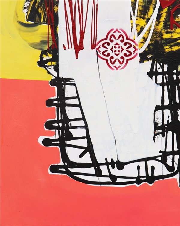 Soyut Anlam Yağlı Boya Tablosu