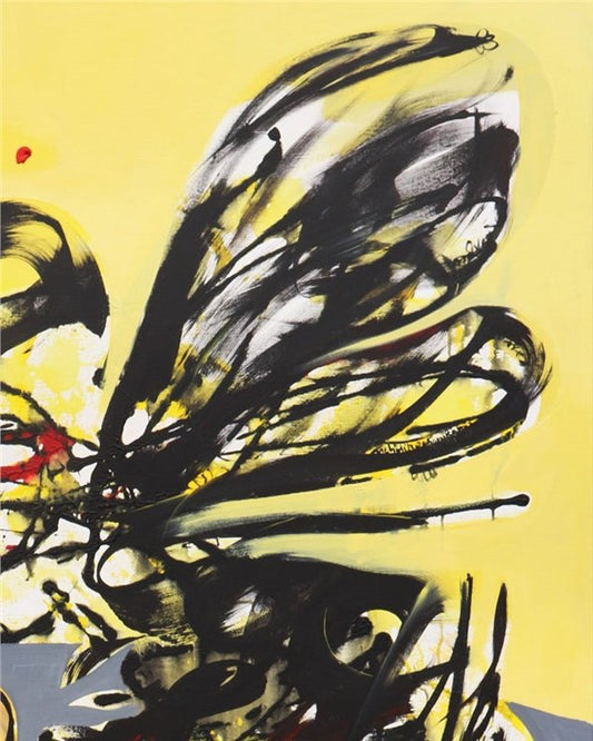 Arıların İzleri Yağlı Boya Tablosu